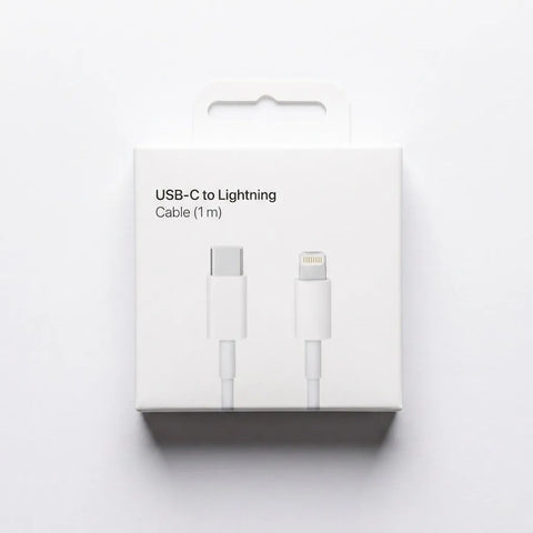Premium USB-C to Lightning Cable (1m) - Fast Charging for iPhon