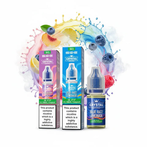 Crystal Nic Salts 10mg & 20mg – Premium Vape E-Liquid