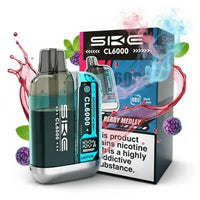SKE Crystal CL6000 Prefilled Pod Kit Rechargeable Vape System