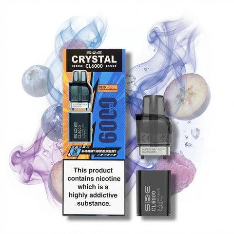 SKE Crystal CL6000 Prefilled Pod & Refill System