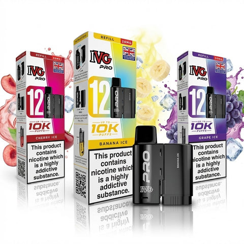 IVG Pro 12 – 10,000 Puff Pod Kit