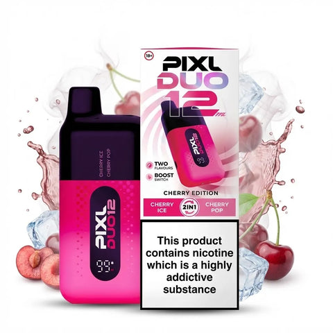 PIXL Duo 12 Prefilled Pods – Long-Lasting 12ml E-Liquid Kit