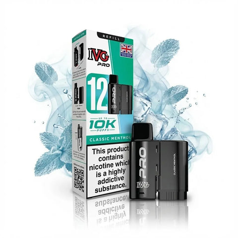 IVG Pro 12 – 10,000 Puff Pod Kit