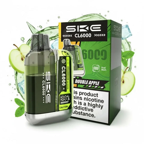 SKE Crystal CL6000 Prefilled Pod Kit Rechargeable Vape System