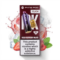 Pyne Pod Click 10K Refilled Pods – 20mg Nic Salt, 10,000 Puffs