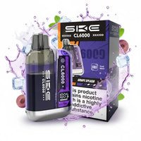 SKE Crystal CL6000 Prefilled Pod Kit Rechargeable Vape System