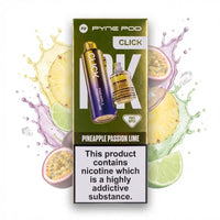 Pyne Pod Click 10K Refilled Pods – 20mg Nic Salt, 10,000 Puffs