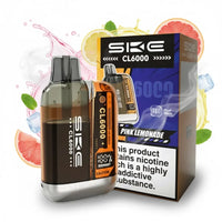SKE Crystal CL6000 Prefilled Pod Kit Rechargeable Vape System