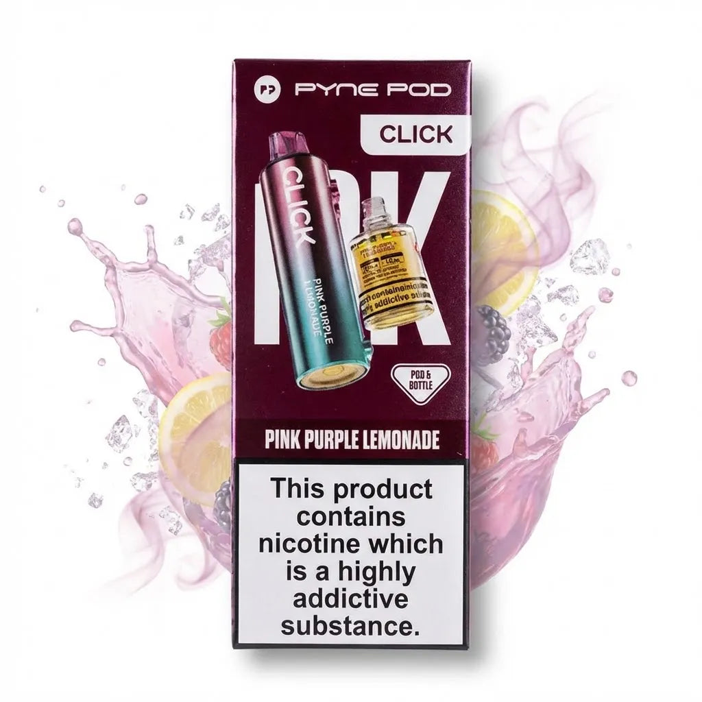 Pyne Pod Click 10K Refilled Pods – 20mg Nic Salt, 10,000 Puffs