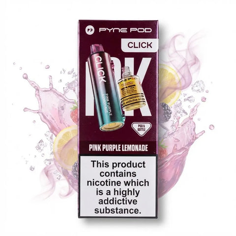 Pyne Pod Click 10K Refilled Pods – 20mg Nic Salt, 10,000 Puffs