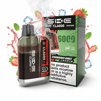 SKE Crystal CL6000 Prefilled Pod Kit Rechargeable Vape System