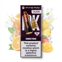 Pyne Pod Click 10K Refilled Pods – 20mg Nic Salt, 10,000 Puffs