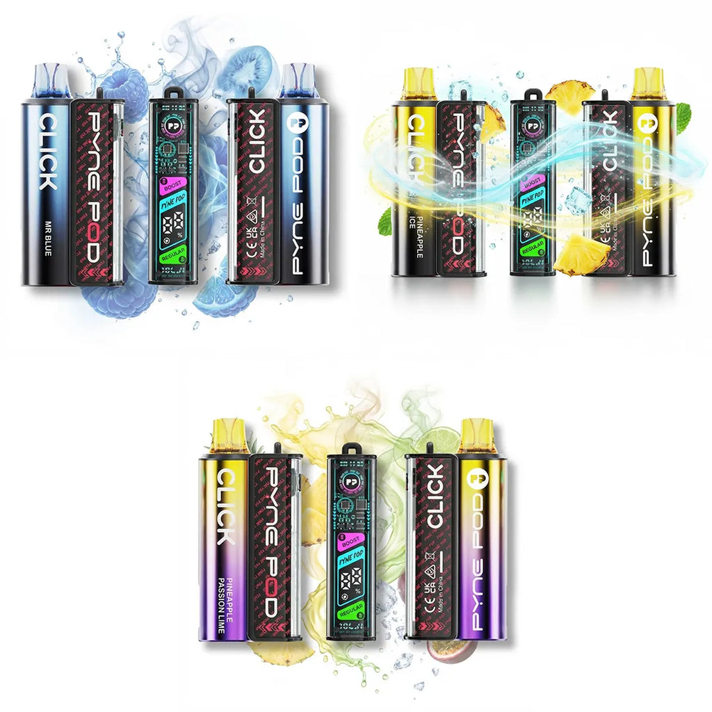 Pyne Pod Click 10K Prefilled Pod Kit – 2ml Pod + 10ml Refill