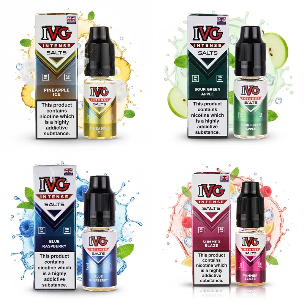 IVG Intense Nic Salt Vape Juice 10ml – Premium UK E-Liquid