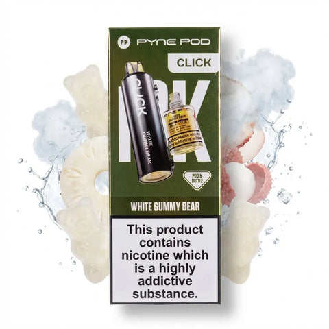Pyne Pod Click 10K Refilled Pods – 20mg Nic Salt, 10,000 Puffs
