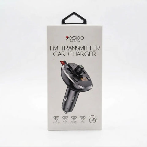 Y39 Smart FM Transmitter MP3 Player with USB Car Charger