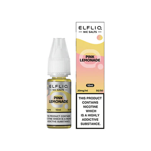 Pink Lemonade Nic Salt E-Liquid by ElfLiq