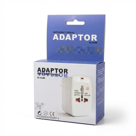 International Universal Travel Adapter - All-in-One Global Power Plug