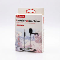 Professional Lavalier Microphone - High-Fidelity Lapel Mic for Android