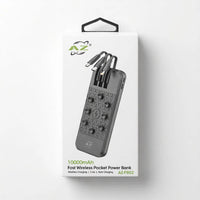 12,000mAh Magnetic Wireless Power Bank - 5W Fast Charge & Folding Bracket