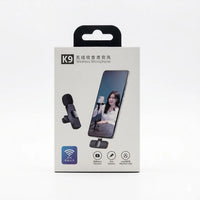 K9 Wireless Microphone for iPhone – Plug & Play Lavalier Mic