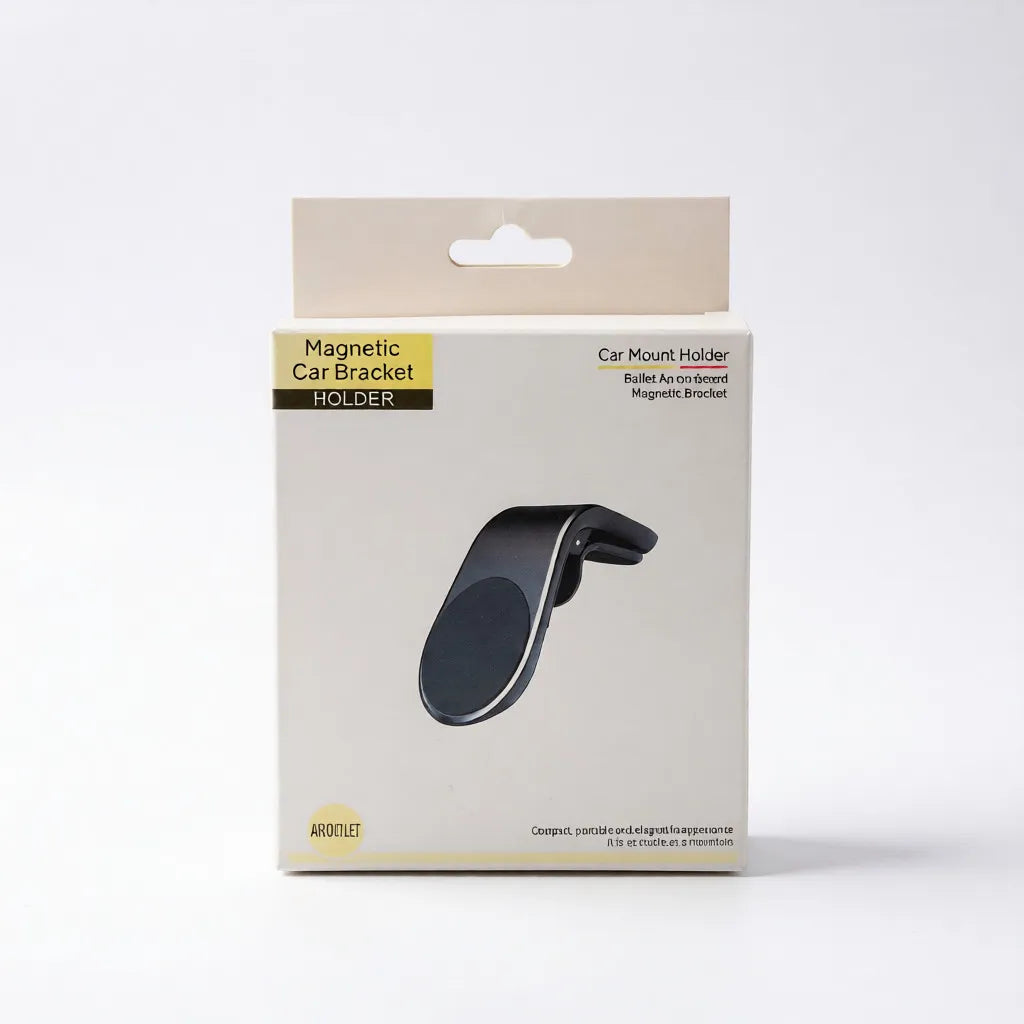 N52 Strong Magnetic Car Phone Holder - L-Type Air Vent Mount