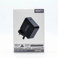 Intek 90W Universal Laptop Charger – 12 Multi-Tips with UK Plug