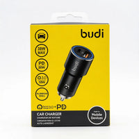 38W Dual Port Car Charger – 20W USB-C PD & 18W USB-A Fast Charge